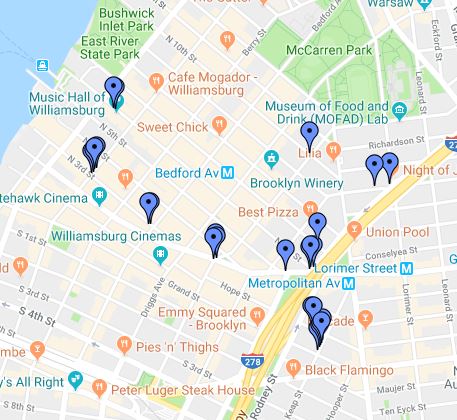 mappa street art Brooklyn, tra le cose insolite da vedere a new york